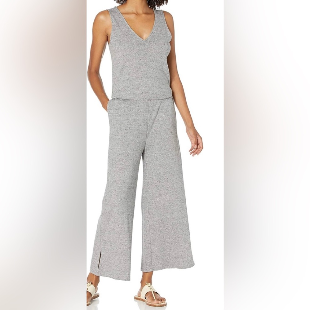 Daily Ritual Women's Sleeveless Wide-Leg Jumpsuit